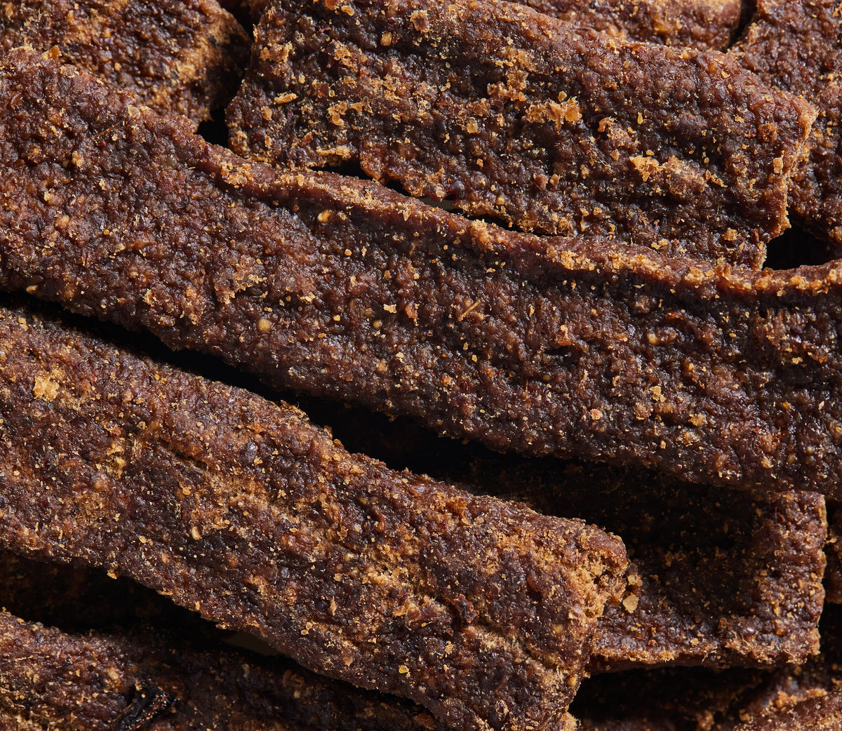 Certified Humane Grass-Fed Beef Jerky Chews – Soft Grain-Free Dog Treat Strips
