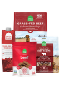 Grass-Fed Beef Dog Food Bundle – Kibble, Raw Morsels, Broth & Treats
