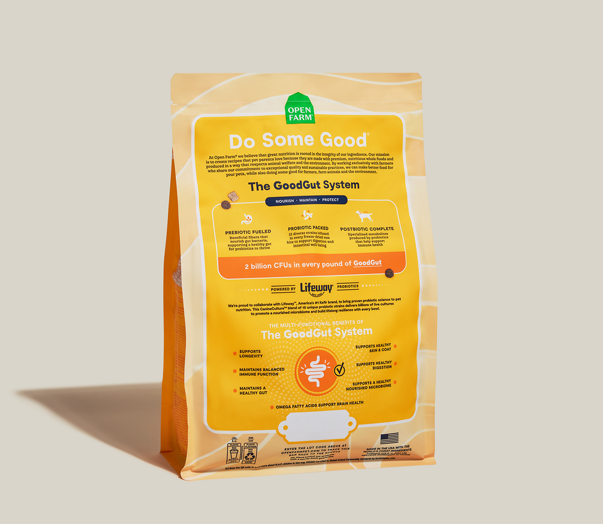 Chicken Digestive Dog Kibble with Freeze-Dried Cubes & 2B Probiotic CFUs