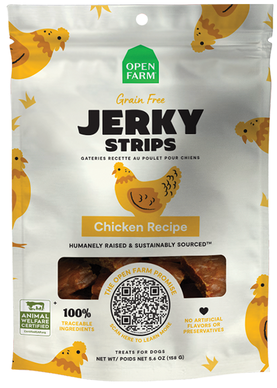 Humanely Raised Chicken Jerky Strips for Dogs – Grain-Free Chewy Rewards
