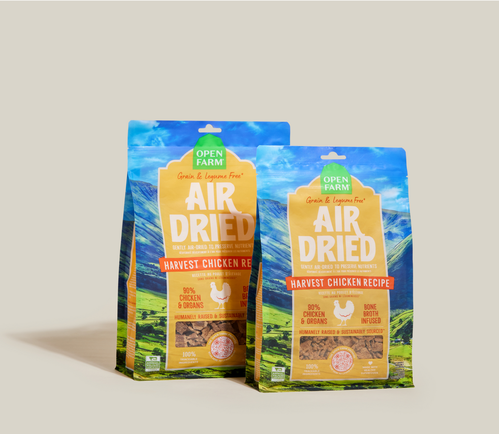 Meaty Air-Dried Chicken Dog Food – 90% Chicken, Complete Meal or Topper