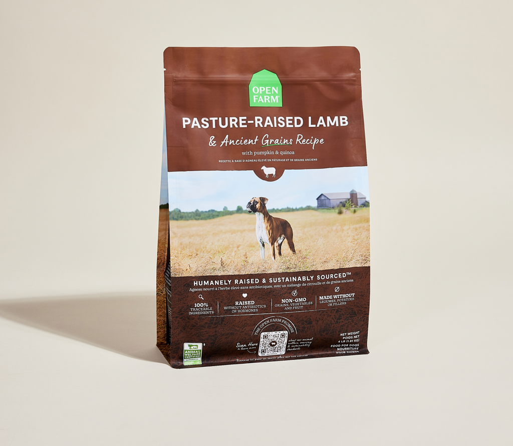 New Zealand Lamb & Ancient-Grain Dog Kibble – Quinoa Coconut Oil Friendly