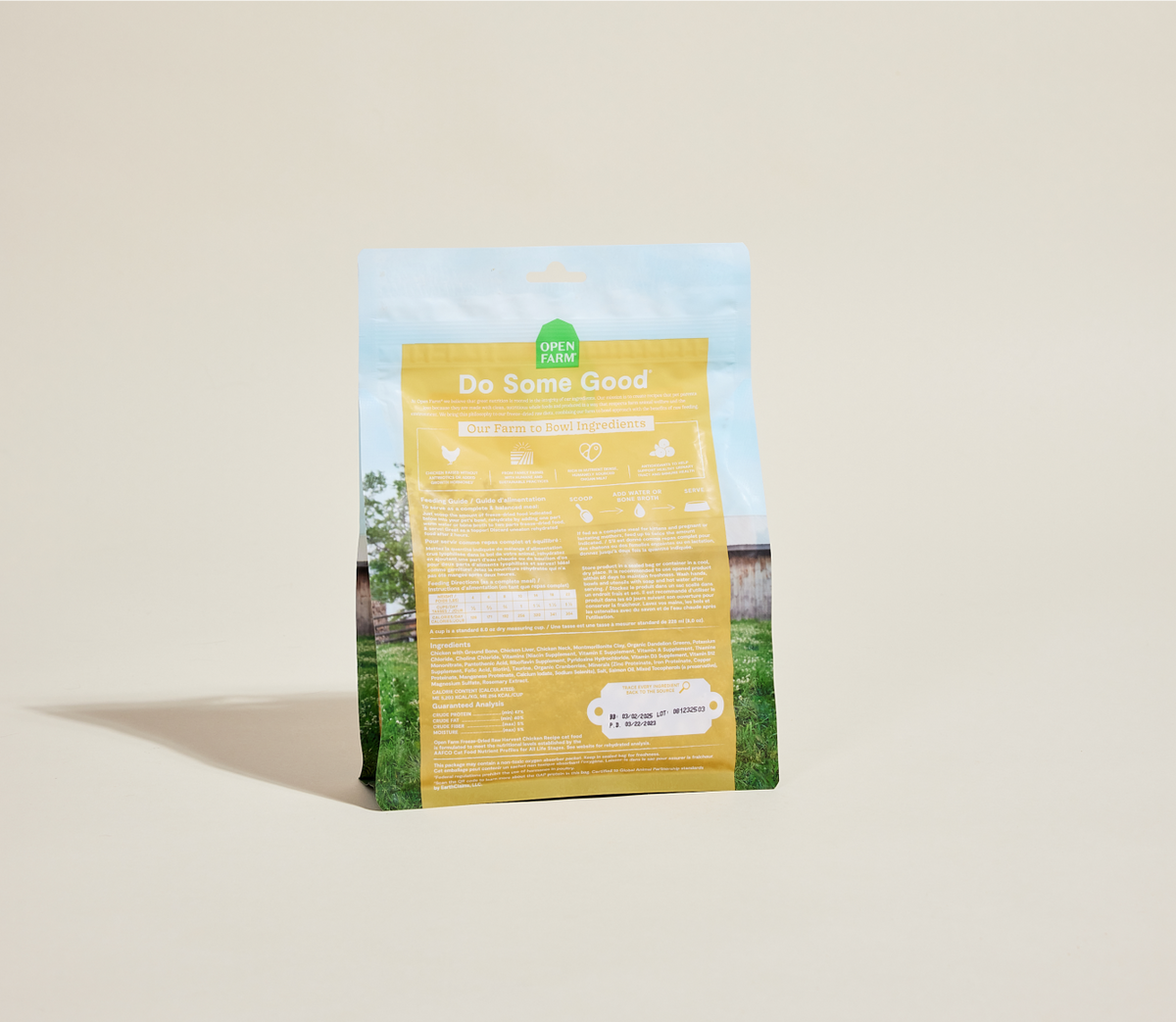Freeze-Dried Raw Chicken Morsels for Cats – 98% Chicken Liver & Bone