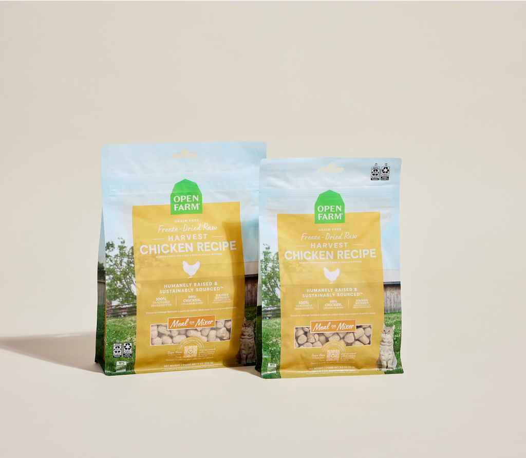 Freeze-Dried Raw Chicken Morsels for Cats – 98% Chicken Liver & Bone