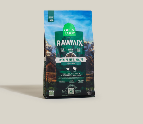 Chicken & Turkey Grain-Free Raw-Coated Cat Kibble – Freeze-Dried Bites