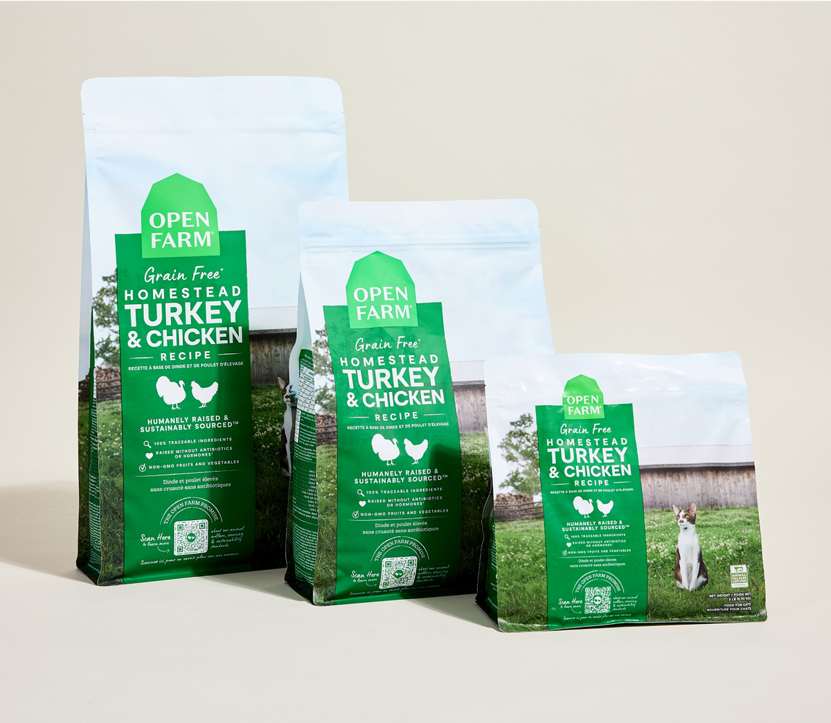 Turkey & Chicken Grain-Free Cat Kibble – Cranberry Dandelion Digestive