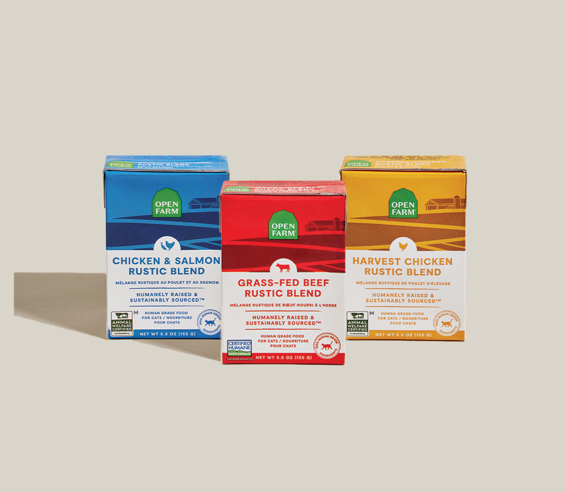 Cat Rustic Blend Variety Pack – Chicken Beef Chicken-Salmon 12 Cans