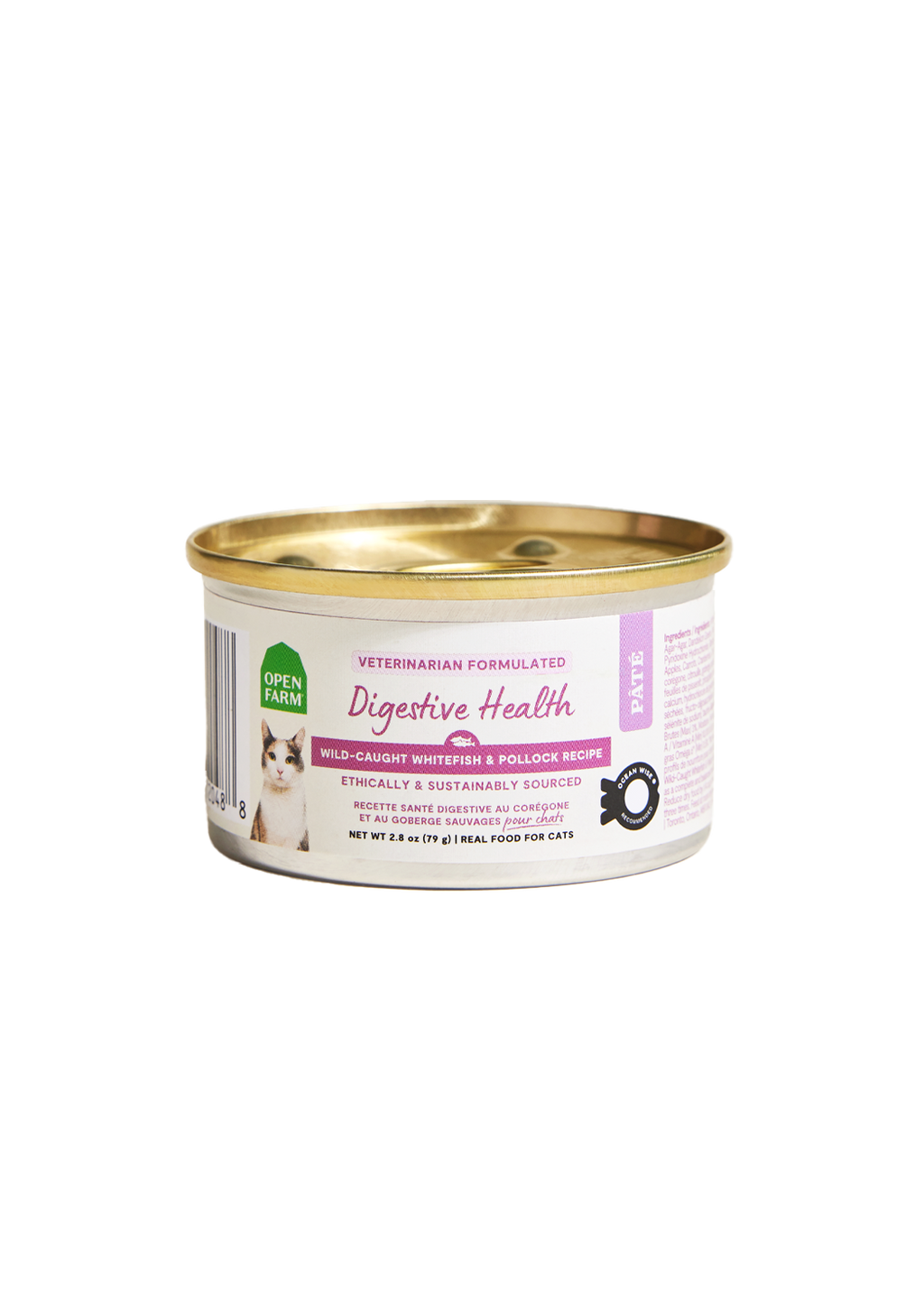 Wild Whitefish & Pollock Digestive Health Grain-Free Cat Pâté