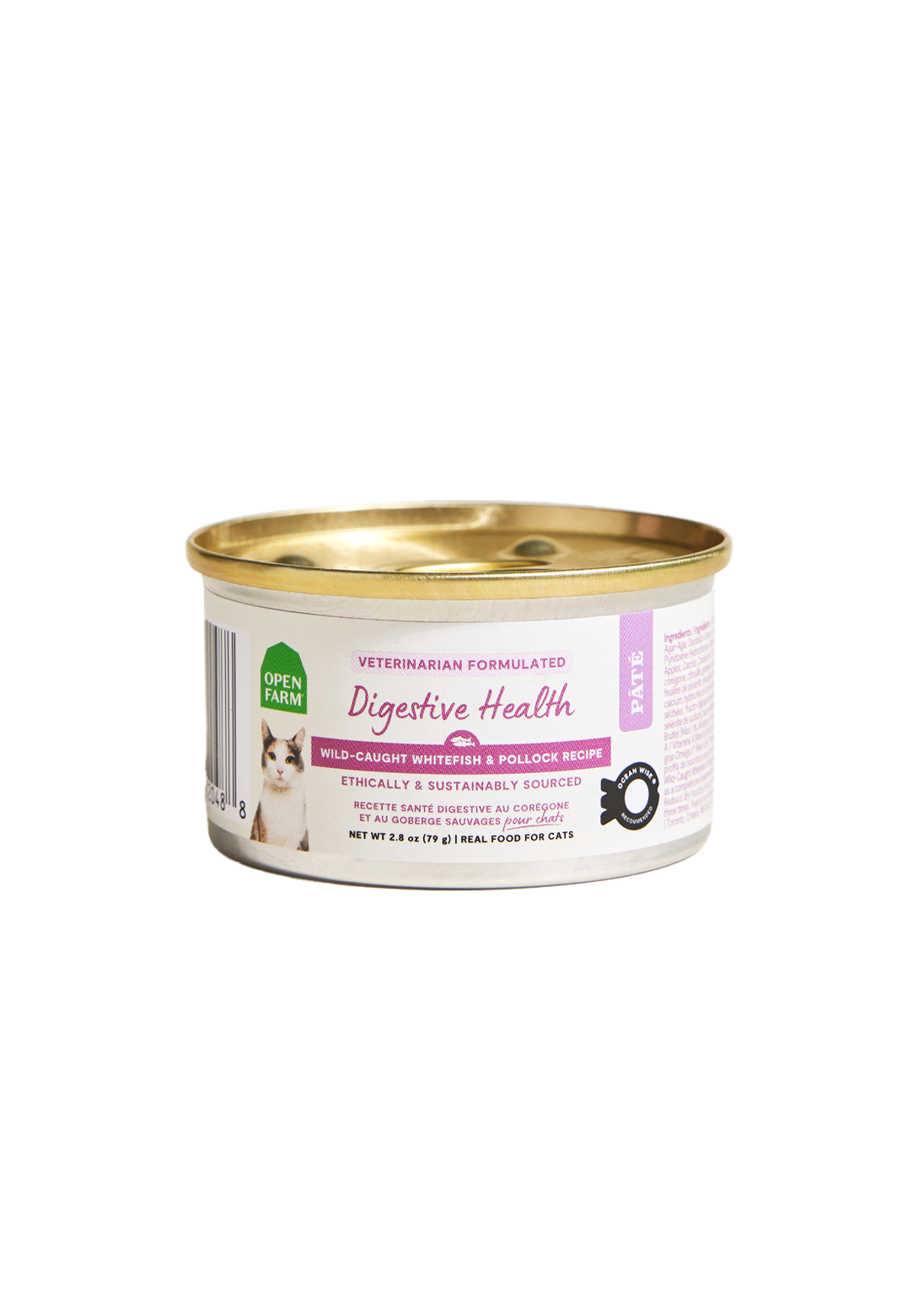 Wild Whitefish & Pollock Digestive Health Grain-Free Cat Pâté
