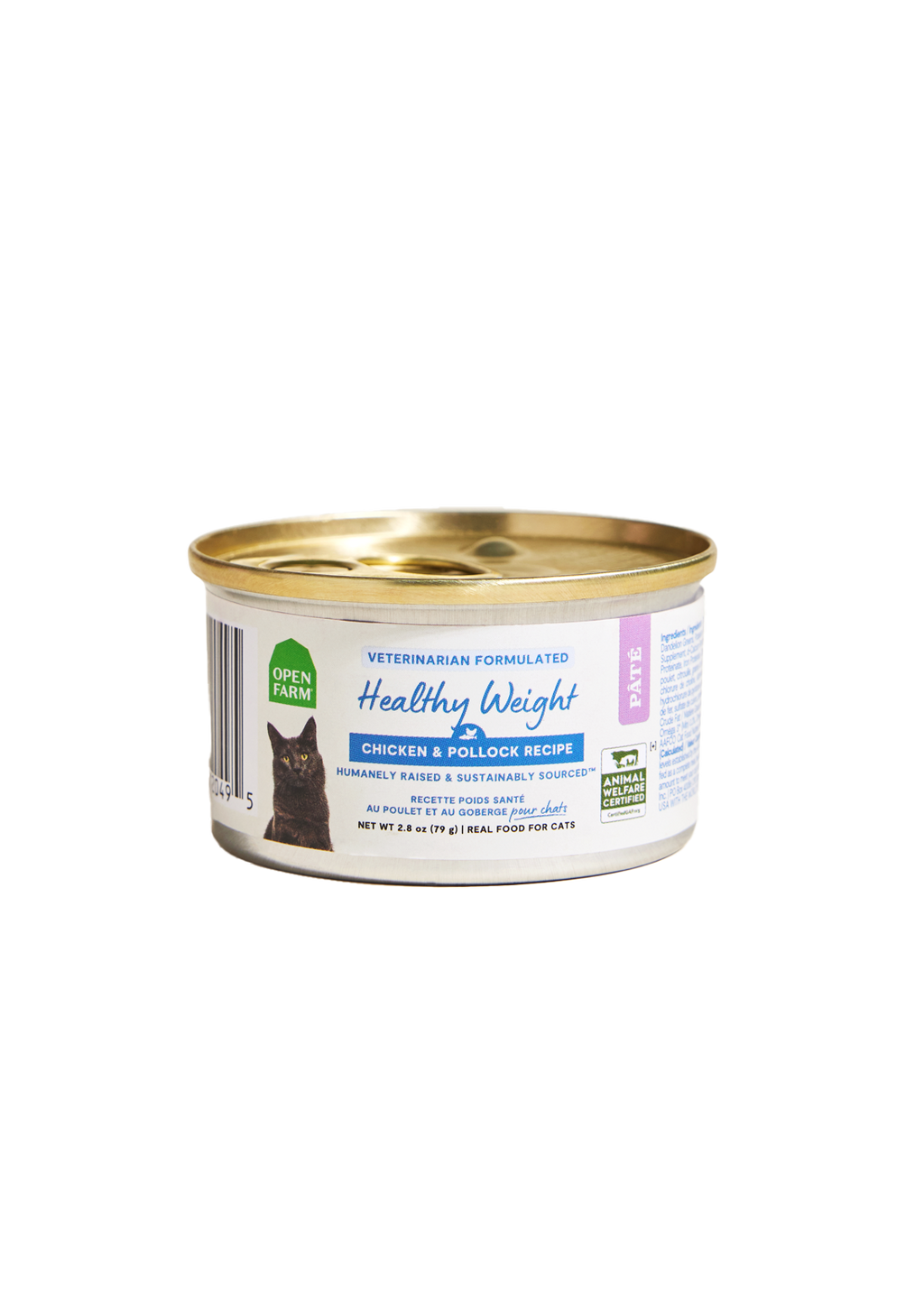 Chicken & Wild Pollock Weight-Management Pâté – Low-Calorie Cat Food