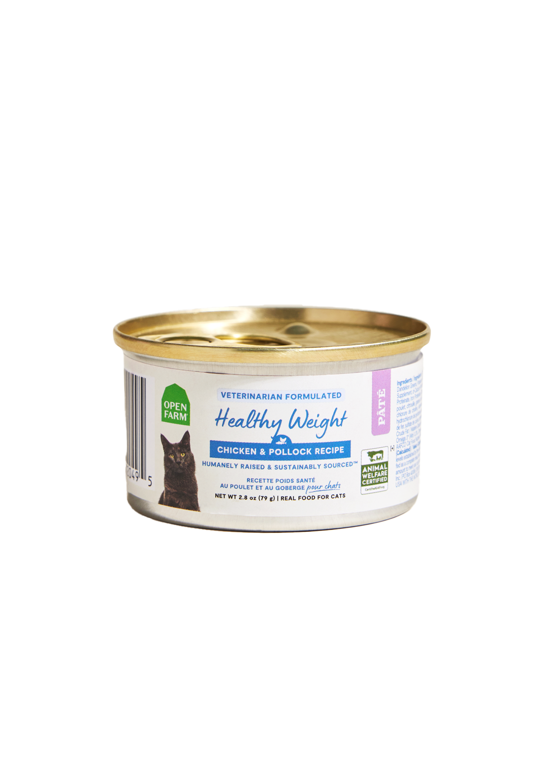 Chicken & Wild Pollock Weight-Management Pâté – Low-Calorie Cat Food