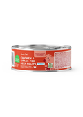 Chicken & Grass-Fed Beef Morsels in Savory Gravy for Adult & Senior Cats