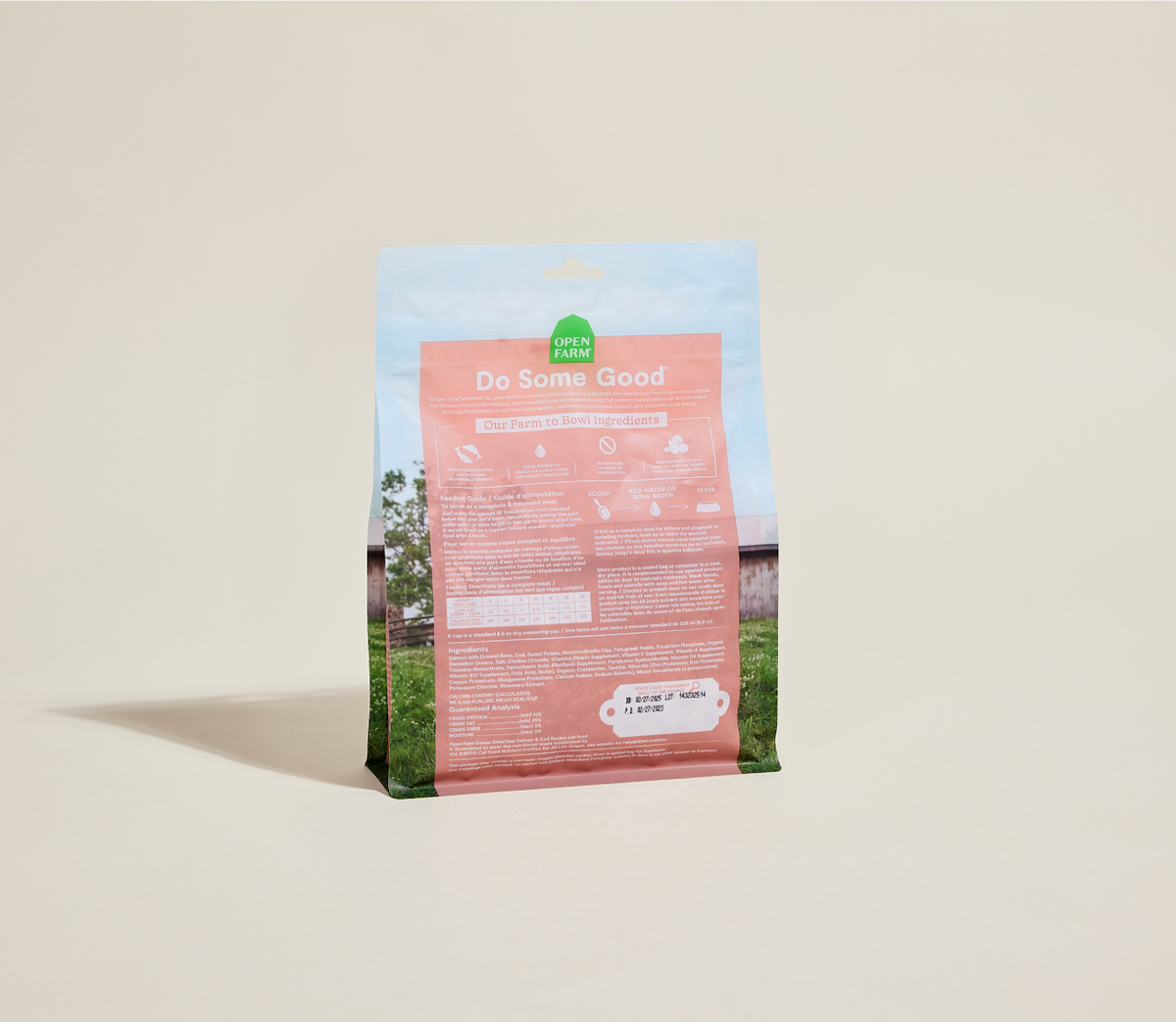 Wild Salmon & Cod Freeze-Dried Raw Morsels – Grain-Free Cat Food or Topper