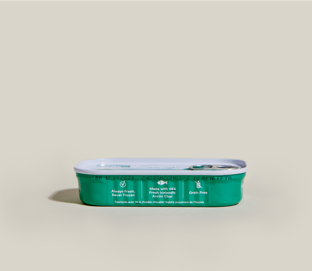 Icelandic Arctic Char Mousse Topper – Grain-Free Wet Food Mixer for Cats