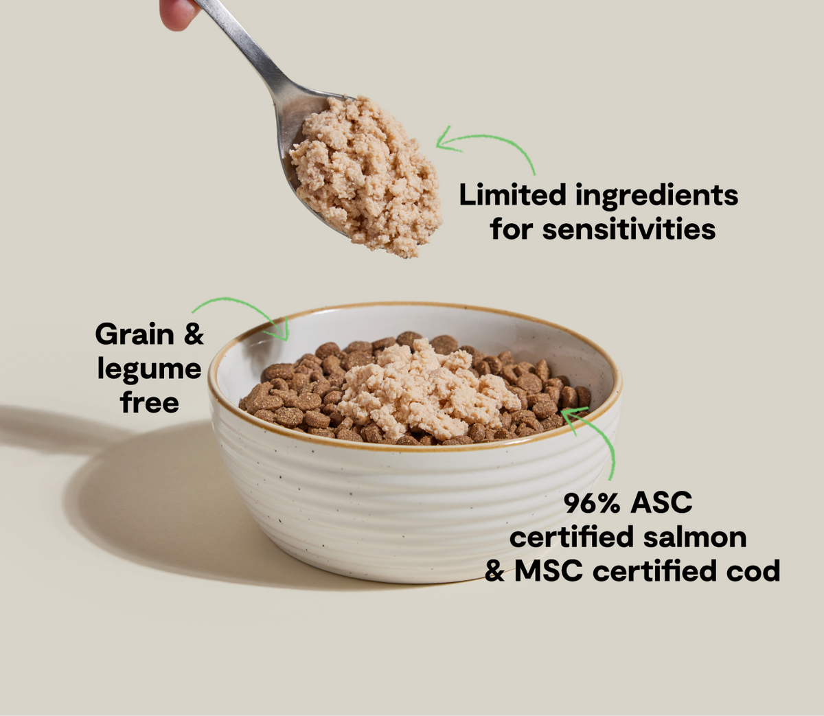 Icelandic Salmon & Cod Grain-Free Cat Food Topper Mousse – 95% Fish