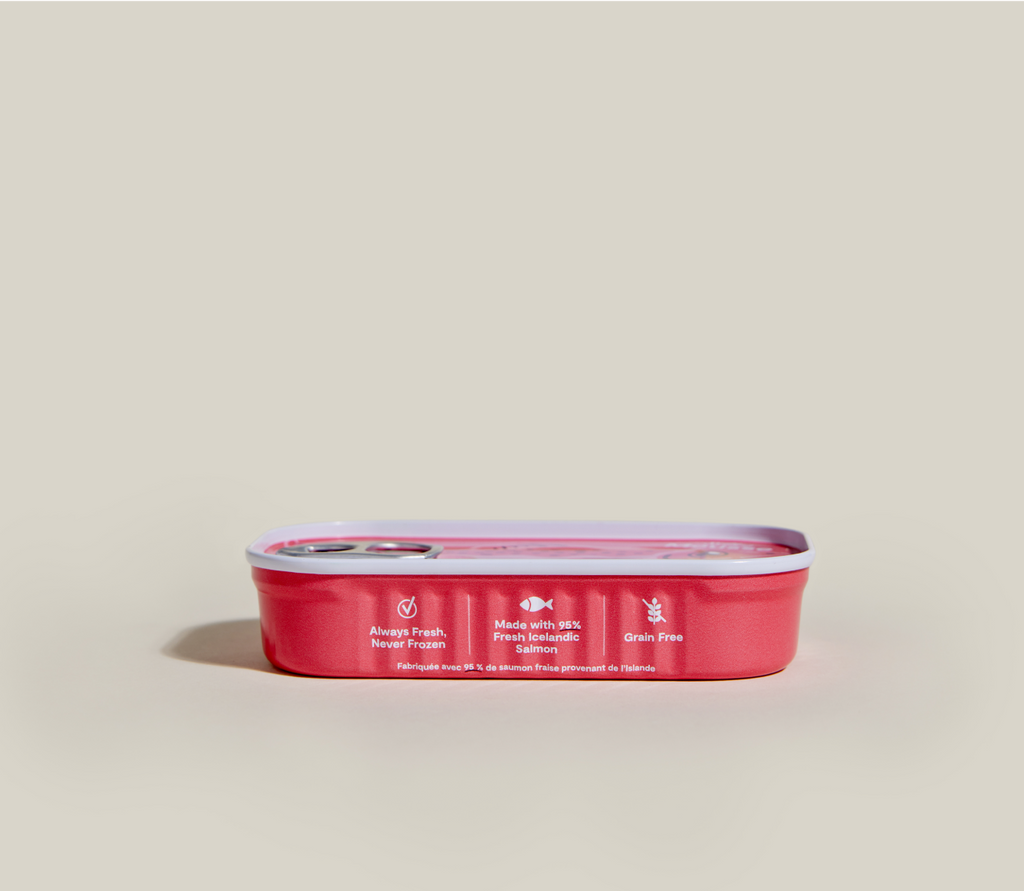 Icelandic Salmon Silky Mousse Cat Topper – 95% Salmon Grain-Free