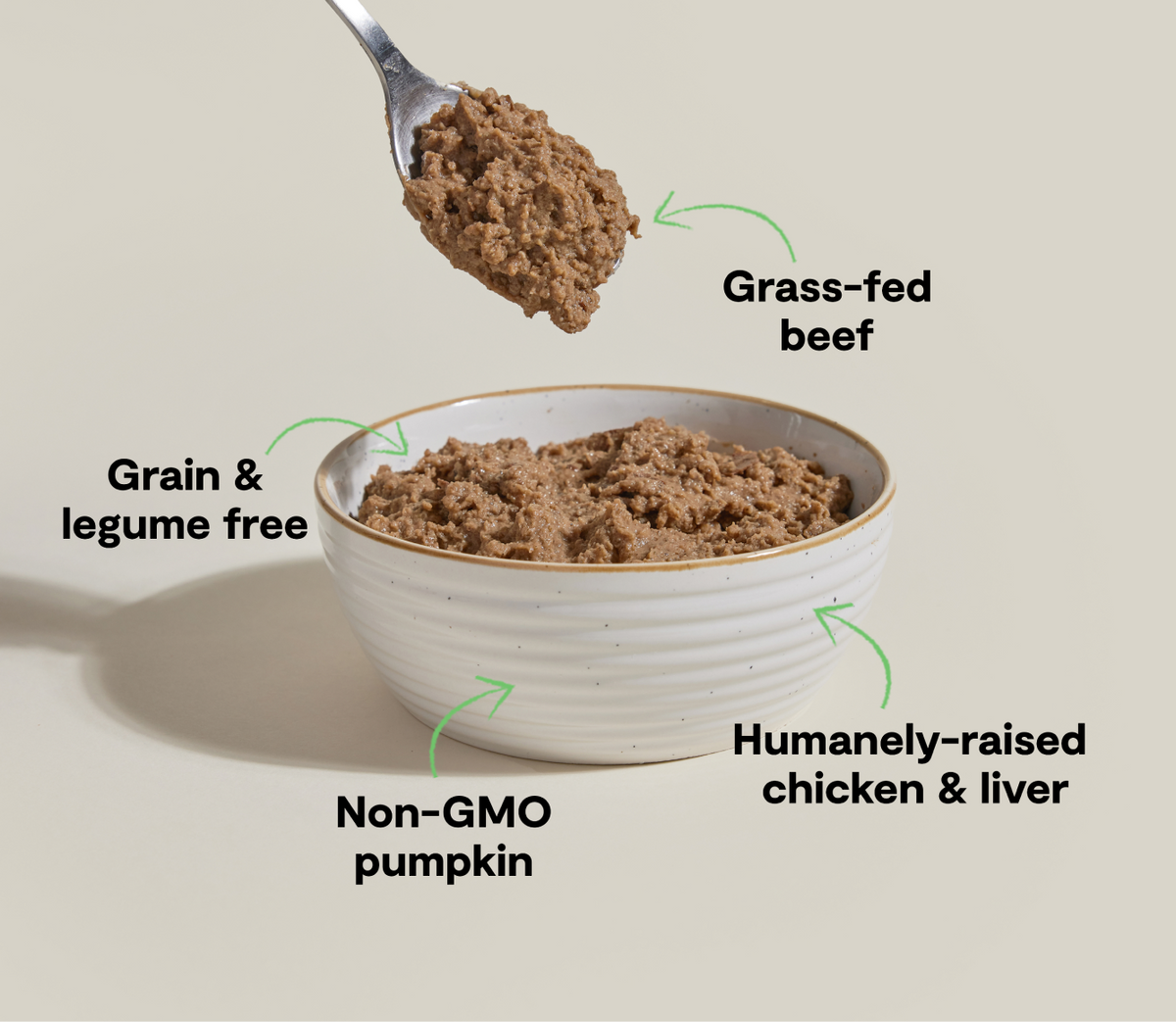 Grass-Fed Beef & Chicken Pâté for Cats – Grain-Free, Moisture-Rich