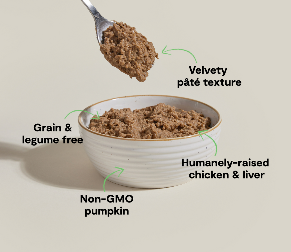 Humanely Raised Chicken Grain-Free Pâté – Complete Wet Cat Food