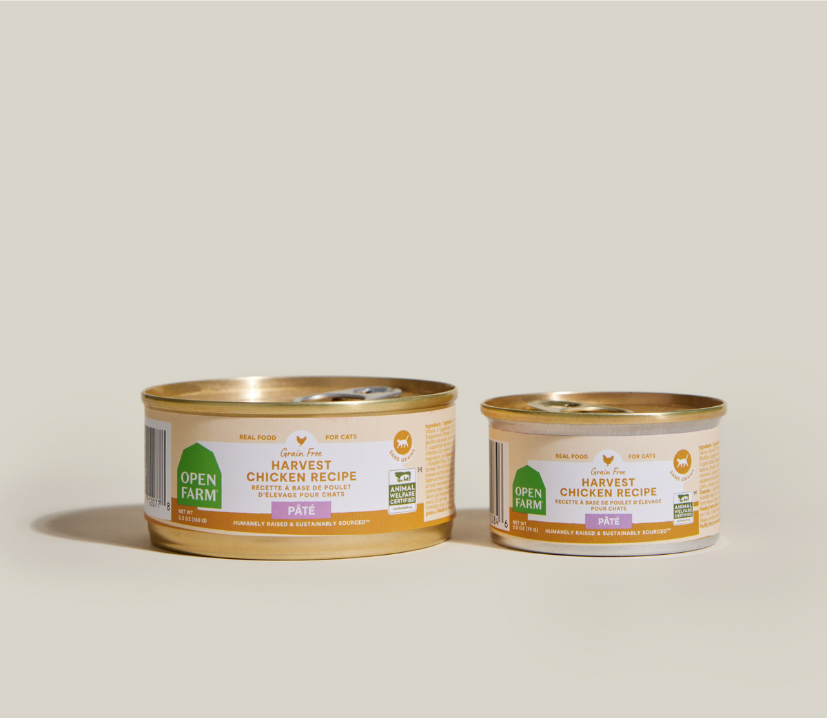Humanely Raised Chicken Grain-Free Pâté – Complete Wet Cat Food