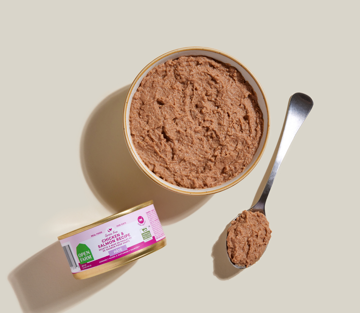 Ocean Wise Salmon & Chicken Grain-Free Pâté – Wet Cat Food Meal