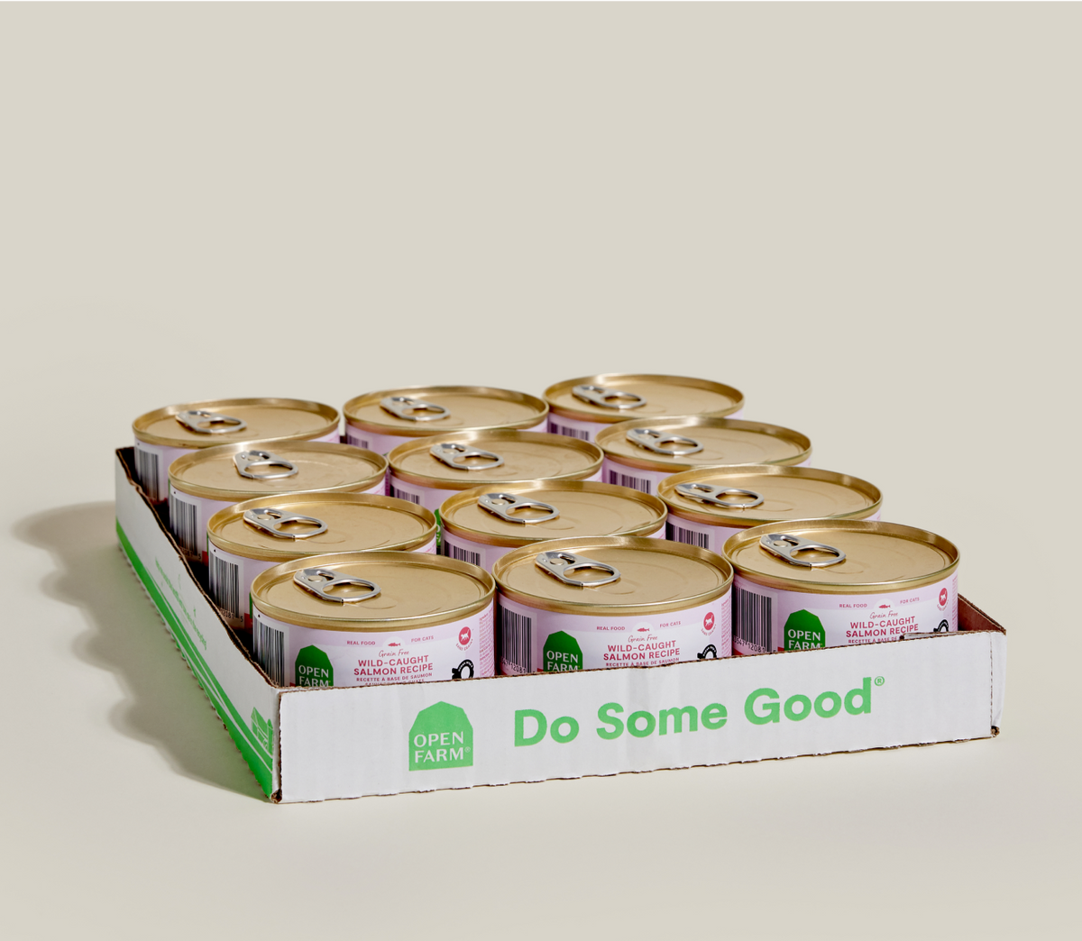 Wild Pacific Salmon Pâté for Cats – Ocean Wise Pumpkin Dandelion Greens