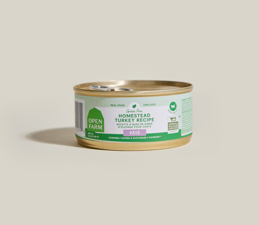 Homestead Turkey Grain-Free Pâté – Single-Protein Wet Cat Food