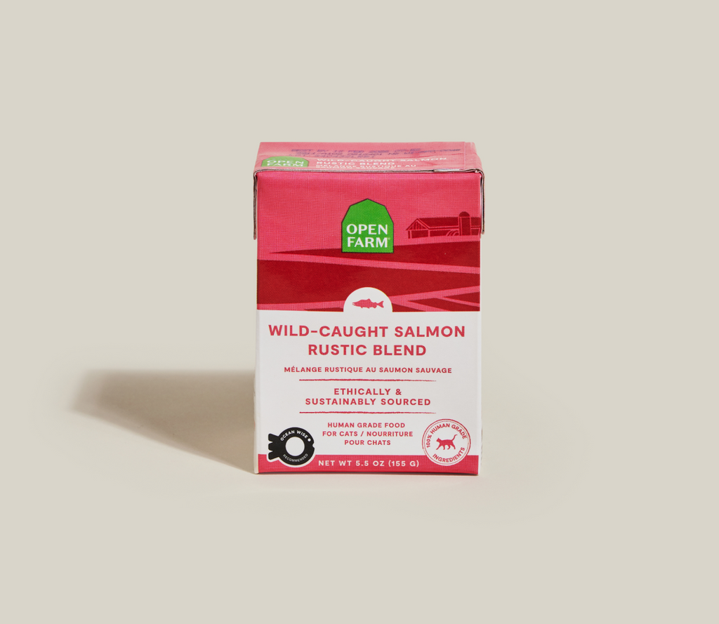 Wild-Caught Salmon Kettle-Cooked Rustic Blend – Wet Cat Food, Complete