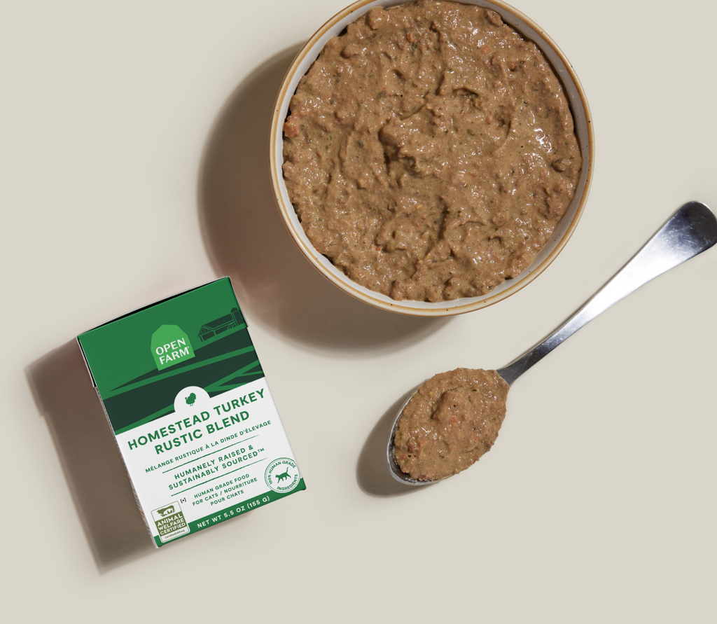 Turkey Wet Cat Food Blend - Human-Grade Kettle-Cooked with Bone Broth