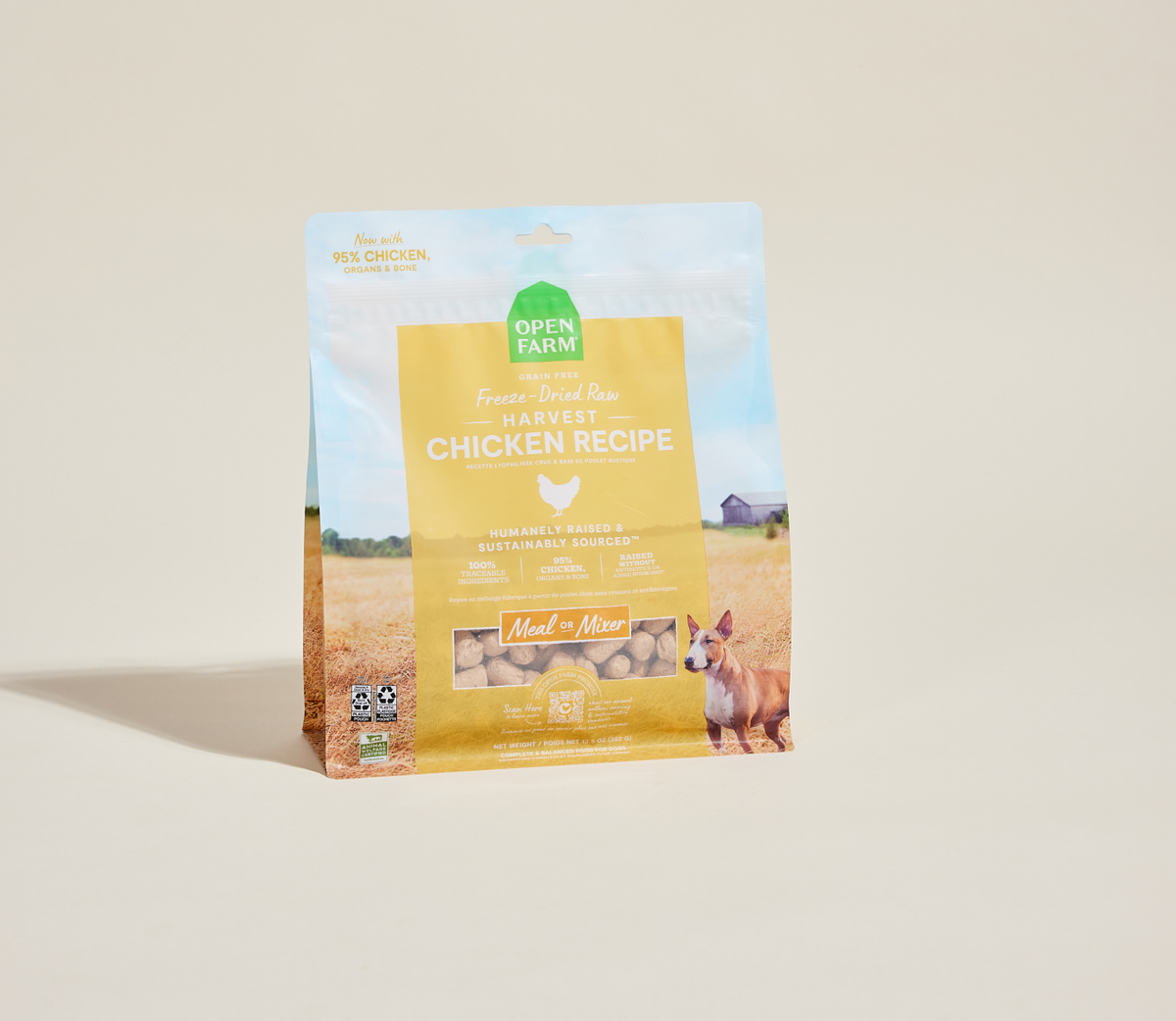 Single-Protein Chicken Freeze-Dried Raw Morsels – Grain-Free Dog Food
