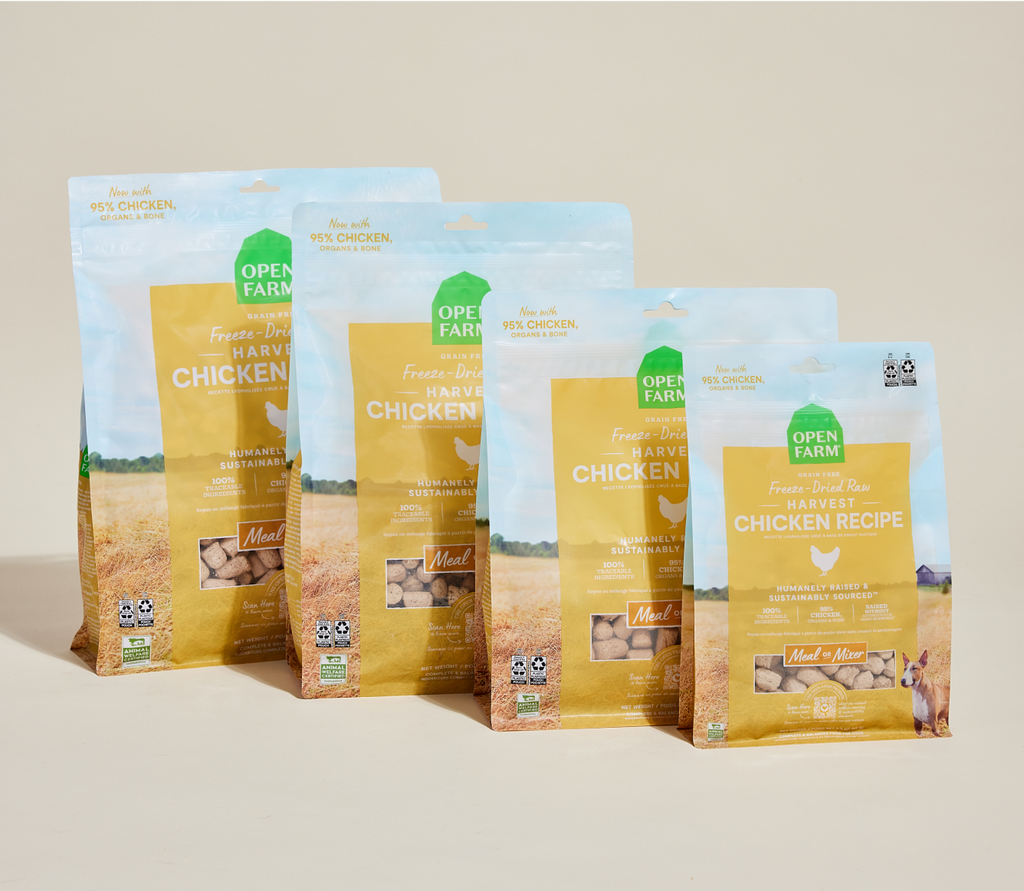 Single-Protein Chicken Freeze-Dried Raw Morsels – Grain-Free Dog Food