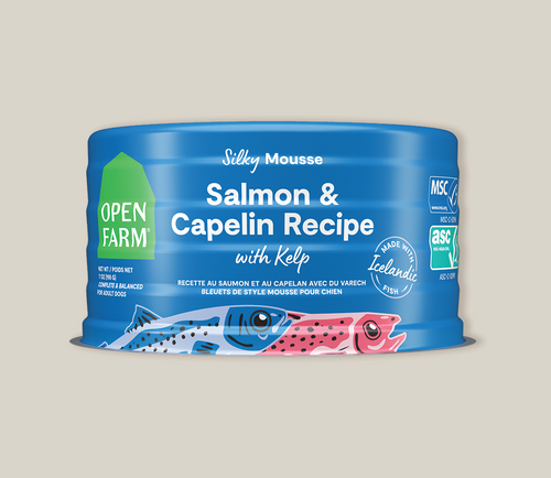 ASC Icelandic Salmon & MSC Capelin Grain-Free Wet Dog Food with Kelp