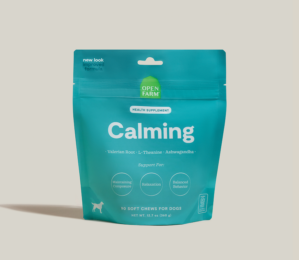 Calming Soft Chews for Dogs – Ashwagandha, Valerian & L-Theanine Relax Aid