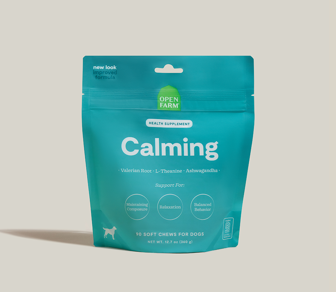 Calming Soft Chews for Dogs – Ashwagandha, Valerian & L-Theanine Relax Aid
