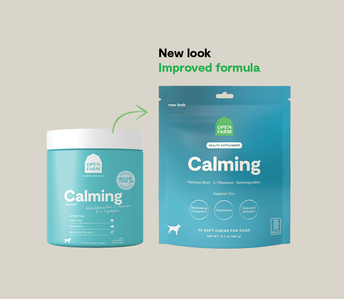 Calming Soft Chews for Dogs – Ashwagandha, Valerian & L-Theanine Relax Aid