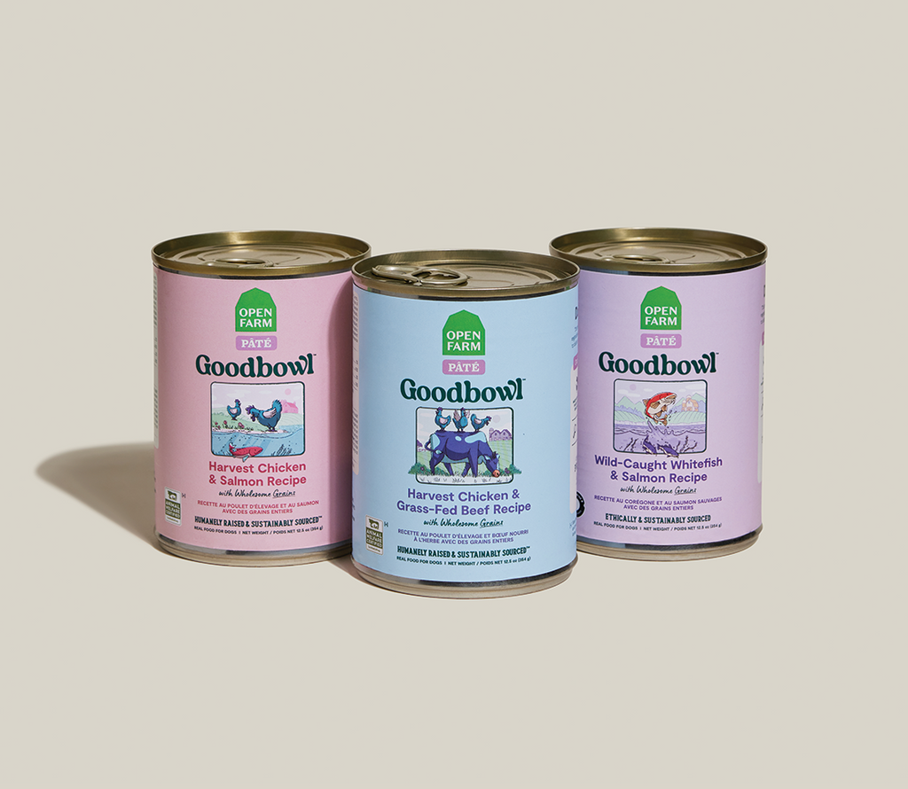 Wet Dog Pate Variety Pack - Chicken, Beef & Whitefish Salmon Cans