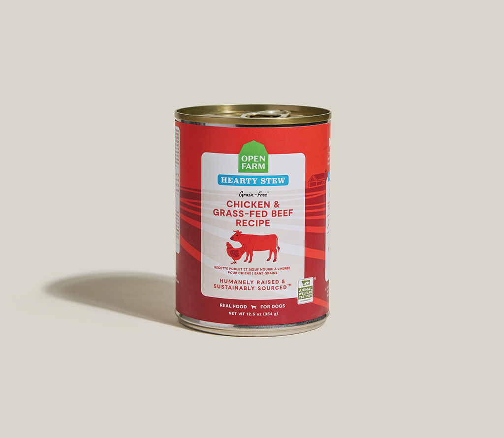Chicken & Grass-Fed Beef Hearty Stew – Grain-Free Wet Dog Meal or Topper