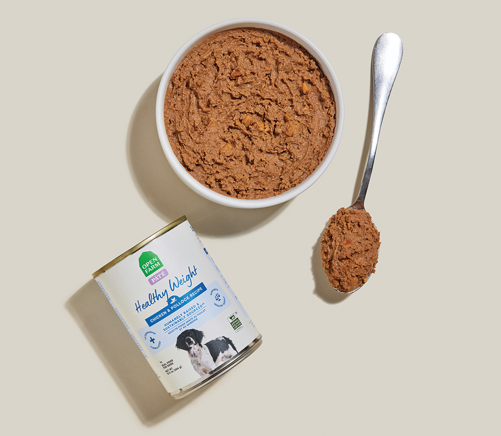 High-Protein Low-Calorie Whitefish & Chicken Pate for Healthy Weight Dogs