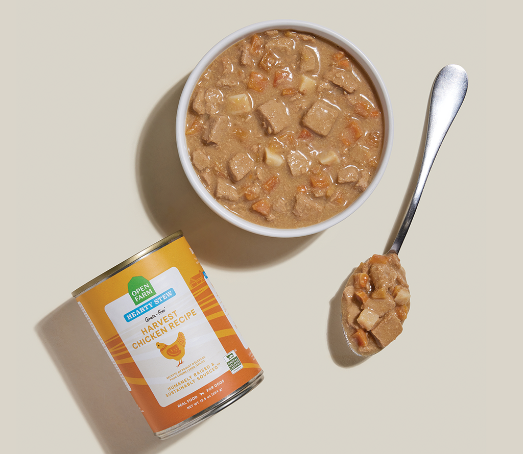 Chicken Hearty Stew Wet Dog Food – Grain-Free Complete Meal or Topper