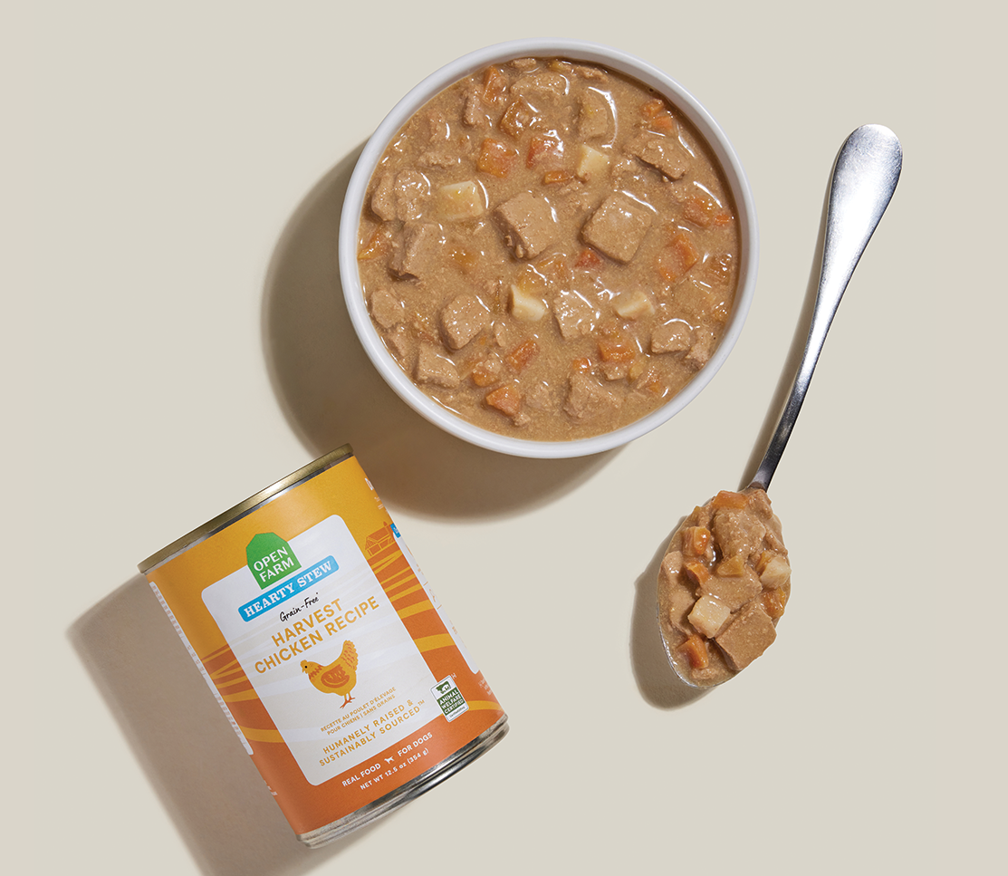 Chicken Hearty Stew Wet Dog Food – Grain-Free Complete Meal or Topper