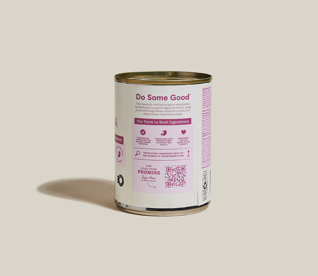 Whitefish & Pollock Digestive Health Pâté for Dogs – Oatmeal Sensitive