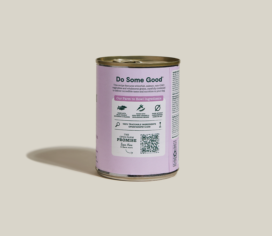 Wild-Caught Whitefish & Salmon Pâté for Dogs – Ocean Wise Oats Pumpkin