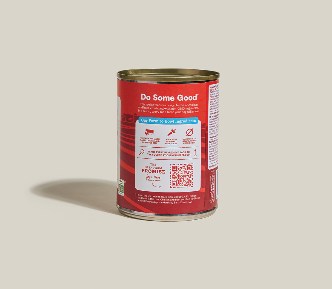 Chicken & Grass-Fed Beef Hearty Stew – Grain-Free Wet Dog Meal or Topper