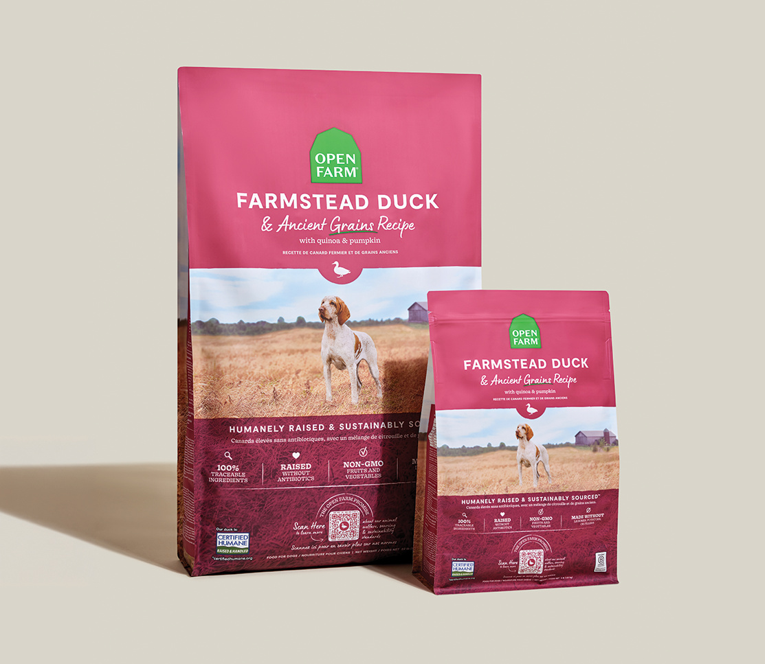Duck & Ancient Grains Complete Dry Dog Food – Quinoa, Pumpkin & Coconut Oil