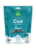 Two-Ingredient Air-Dried Cod & Blueberry Dog Treat Bars – Omega-3