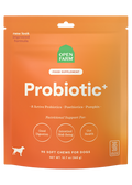 Probiotic Dog Gut Health Chews – Prebiotic & Postbiotic Blend, 90 Count