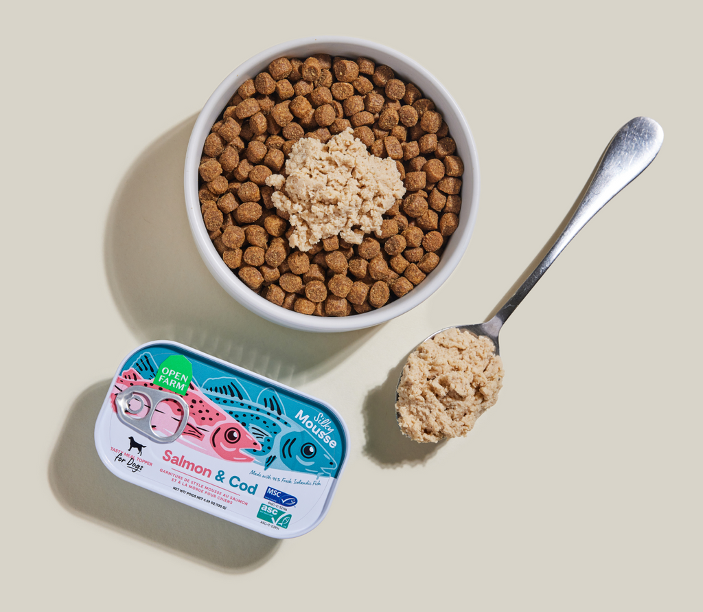 Icelandic Salmon & Cod Silky Mousse Dog Topper – 96% Fish Grain-Free