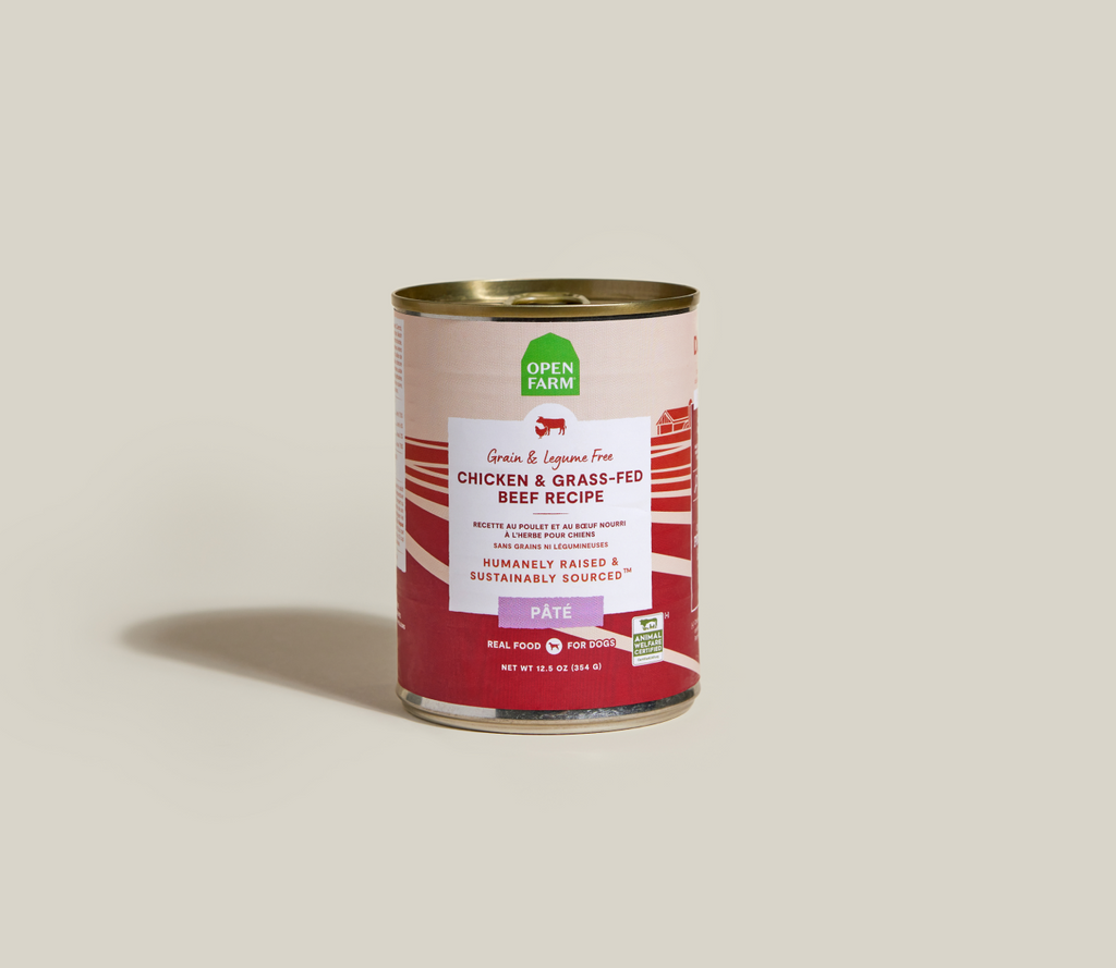 Chicken & Grass-Fed Grain-Free Pâté – Complete Wet Dog Food Meal