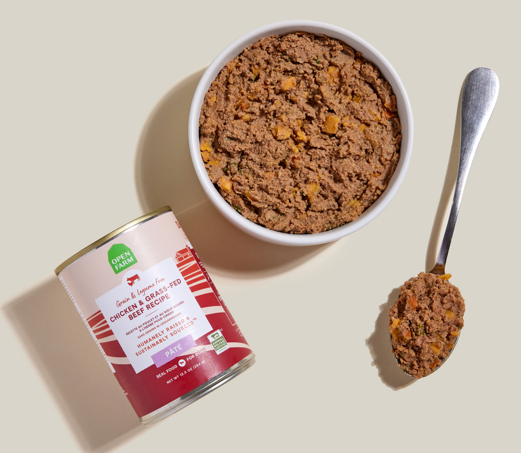 Chicken & Grass-Fed Grain-Free Pâté – Complete Wet Dog Food Meal