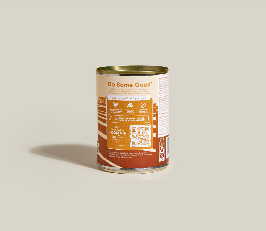 Single-Protein Chicken Pâté for Dogs – Sweet Potato & Carrot, Grain-Free