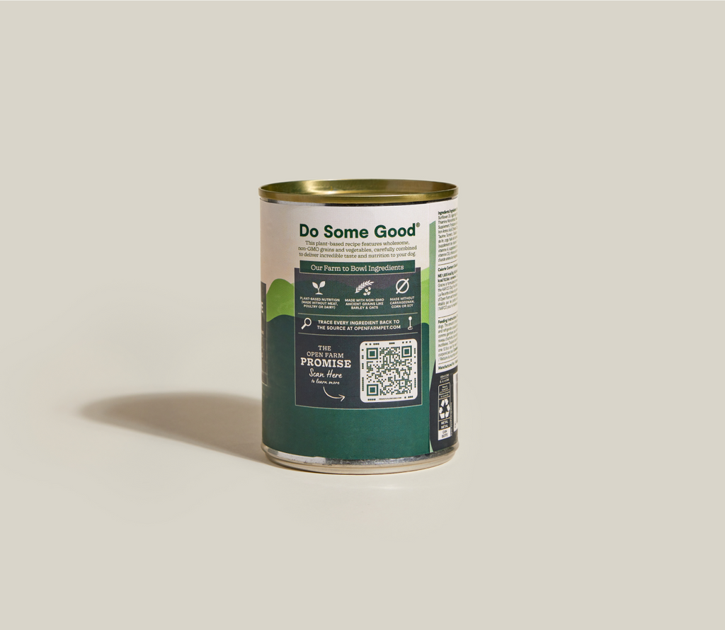Plant-Based Wet Dog Pate with Ancient Grains - Meat-Free, Complete & Balanced
